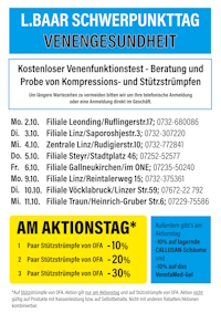 Schwerpunkt Venengesundheit