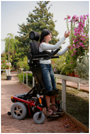 HI-LO VARIO ─ Aufsteh-Rollstuhl elektrisch